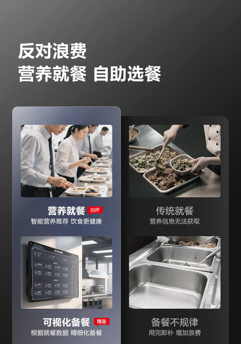 营养计量自助取餐机 （人脸识别款）详情图4