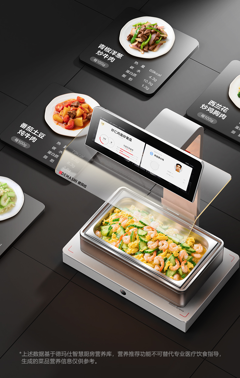 营养计量自助取餐机 （人脸识别款）详情图18