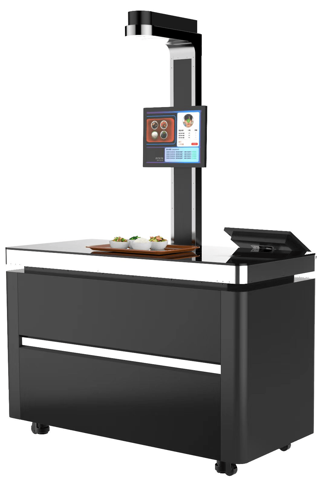 单通道视觉识别结算终端