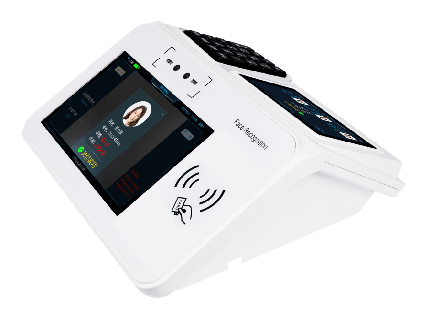 智能双屏收银结算终端(卧式)